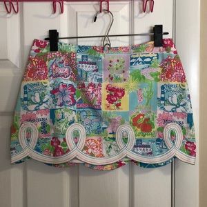 Lilly Pulitzer State of Mind Tate Skirt